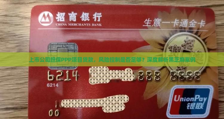 上市公司担保PPP项目贷款，风险控制是否足够？深度解析黑芝麻案例