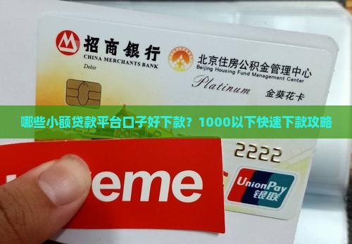 哪些小额贷款平台口子好下款?1000以下快速下款攻略 哪些小额贷款平台口子好下款?1000以下快速下款攻略