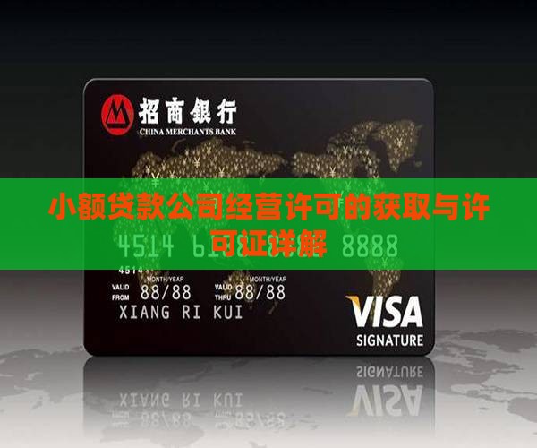 小额贷款公司经营许可的获取与许可证详解