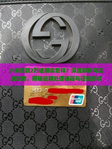 小米贷款2万逾期会怎样