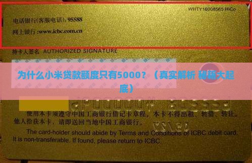 小米贷款只有5000