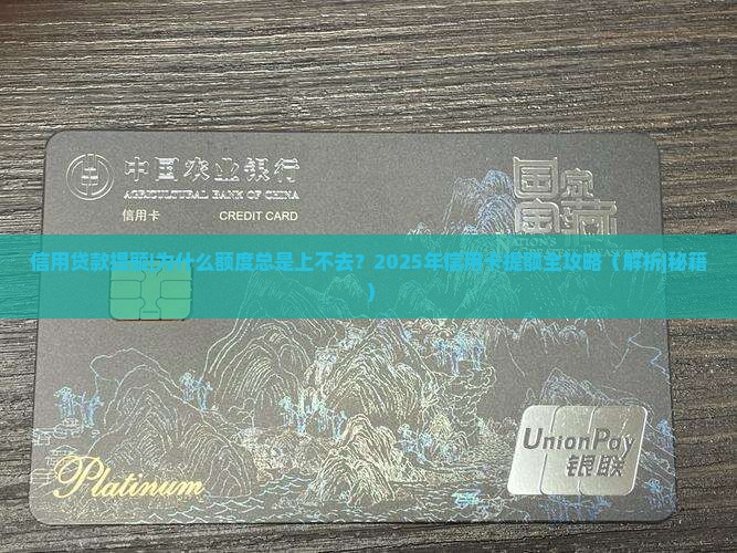 信用贷款提额