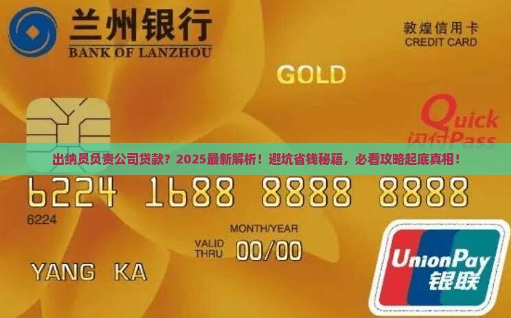 出纳员负责公司贷款