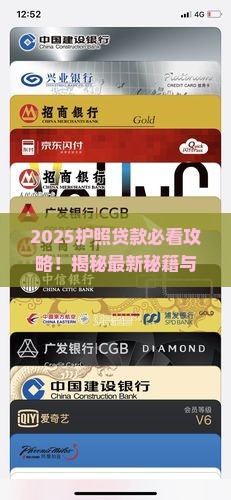凭护照贷款的口子