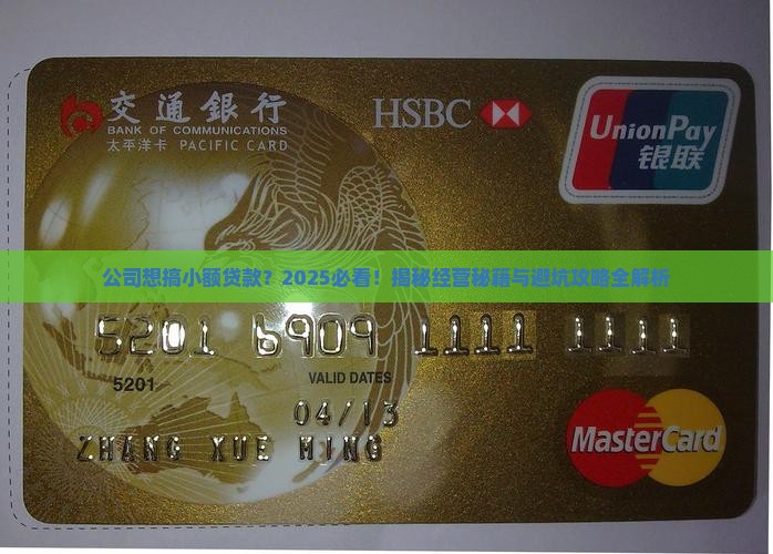 公司可以经营小额贷款吗