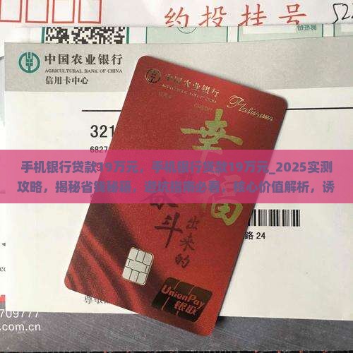 手机银行贷款19万元