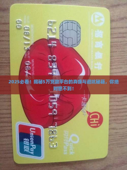 什么样平台可以贷款5万