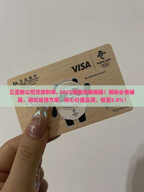 三亚新公司贷款利率