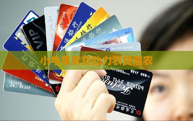 小牛惠农贷网上贷款
