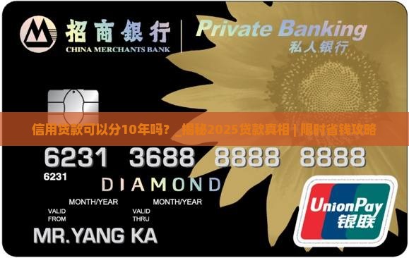 信用贷款可以分10年吗