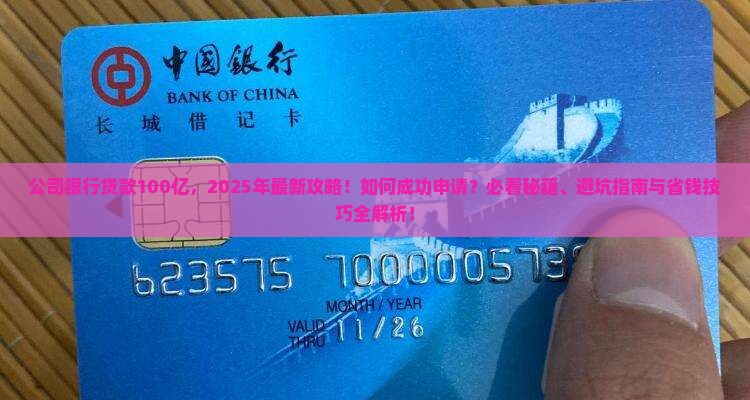 公司银行贷款100亿