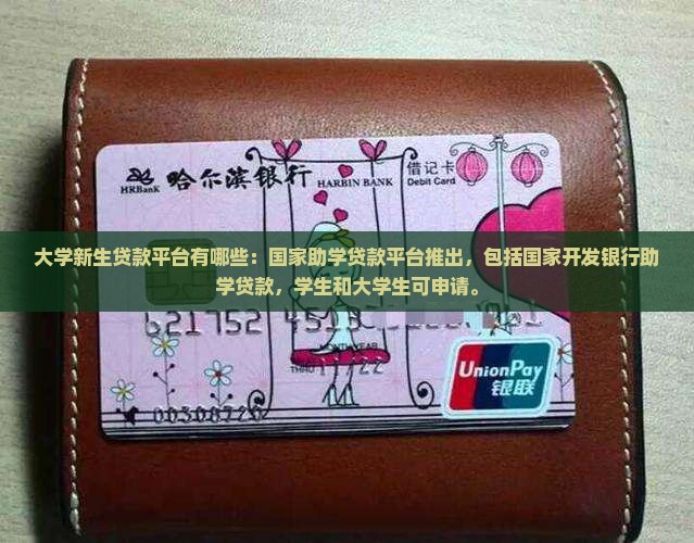 大学新生贷款平台有哪些