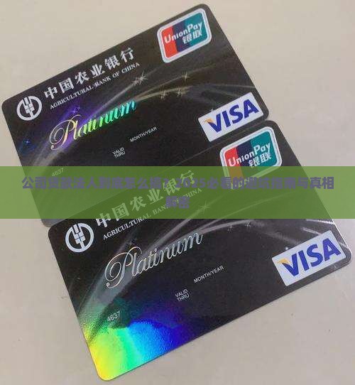 公司贷款法人的关系