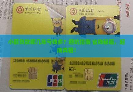 小额贷款哪几年挣了钱少
