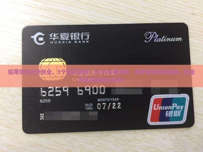信用贷款试点创业