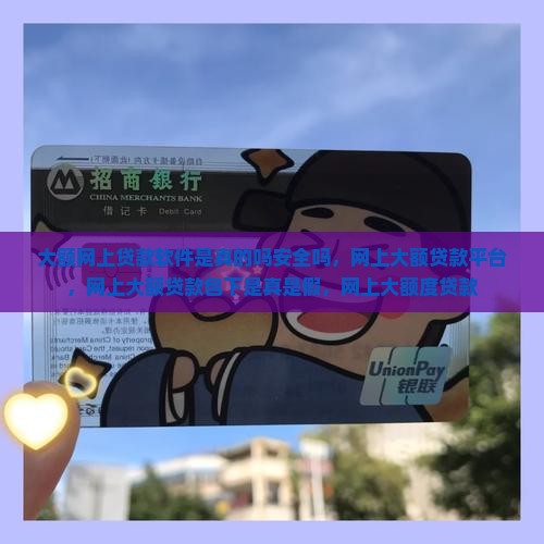 大额网上贷款软件是真的吗