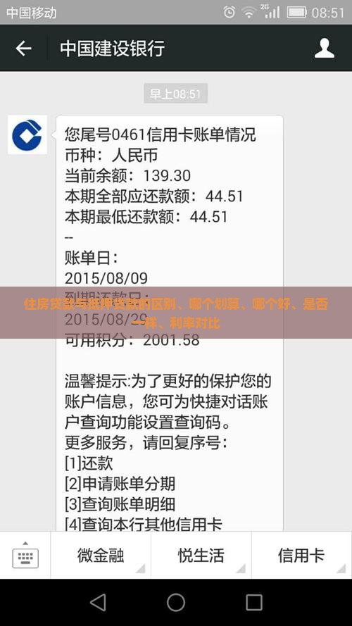 住房贷款与抵押贷款
