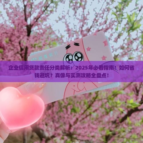 企业信用贷款责任分类