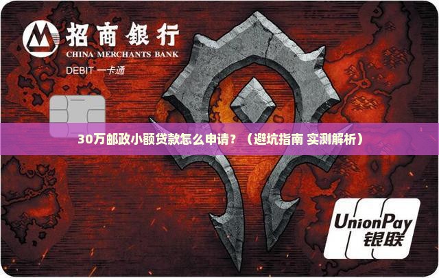邮政小额贷款30万