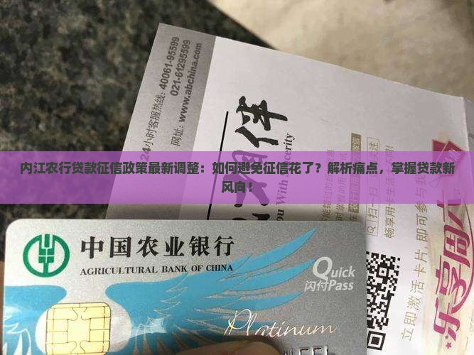 内江农行贷款征信政策最新调整：如何避免征信花了？解析痛点，掌握贷款新风向！