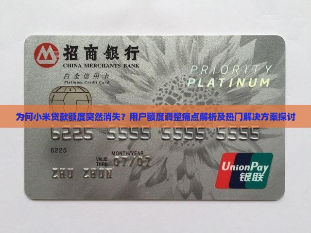 为何小米贷款额度突然消失？用户额度调整痛点解析及热门解决方案探讨