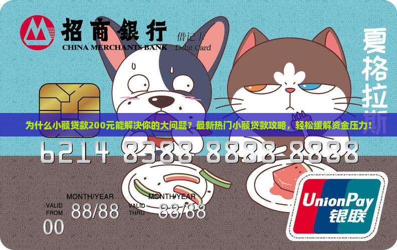 为什么小额贷款200元能解决你的大问题？最新热门小额贷款攻略，轻松缓解资金压力！