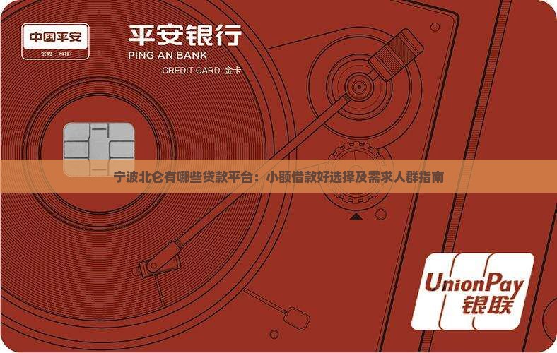 宁波北仑有哪些贷款平台：小额借款好选择及需求人群指南