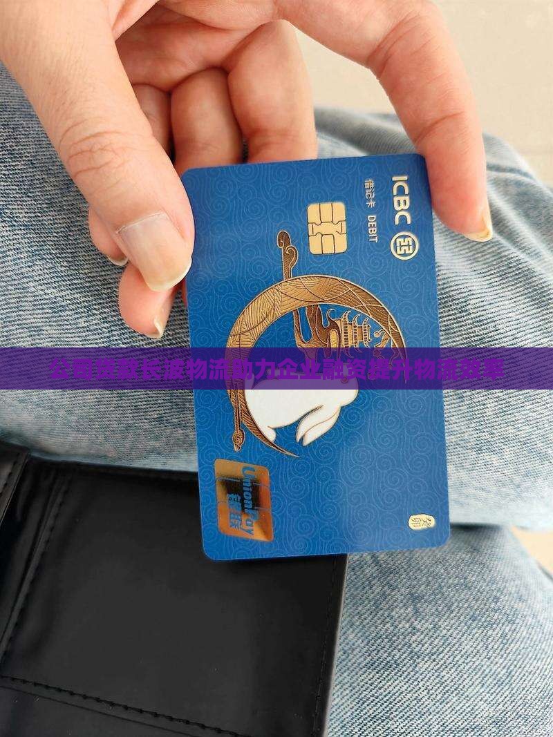 公司贷款长波物流助力企业融资提升物流效率