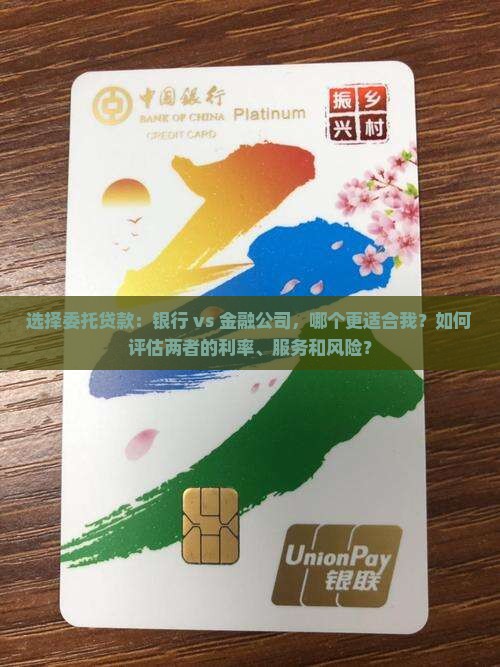 选择委托贷款：银行 vs 金融公司，哪个更适合我？如何评估两者的利率、服务和风险？