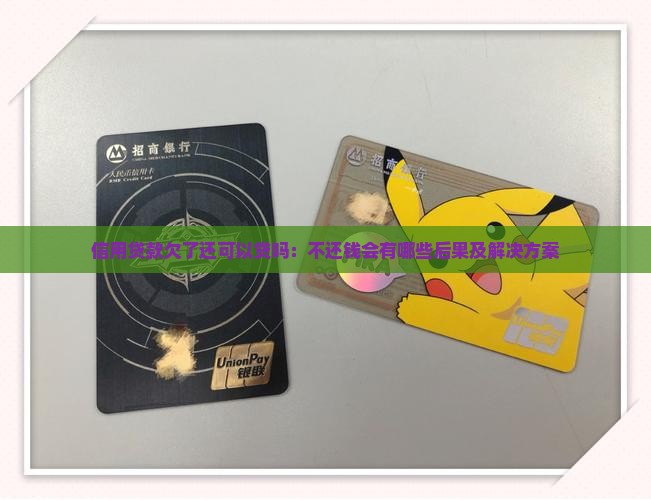 信用贷款欠了还可以贷吗：不还钱会有哪些后果及解决方案