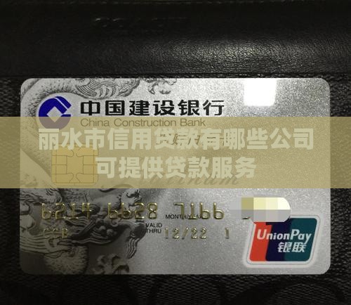 丽水市信用贷款有哪些公司可提供贷款服务