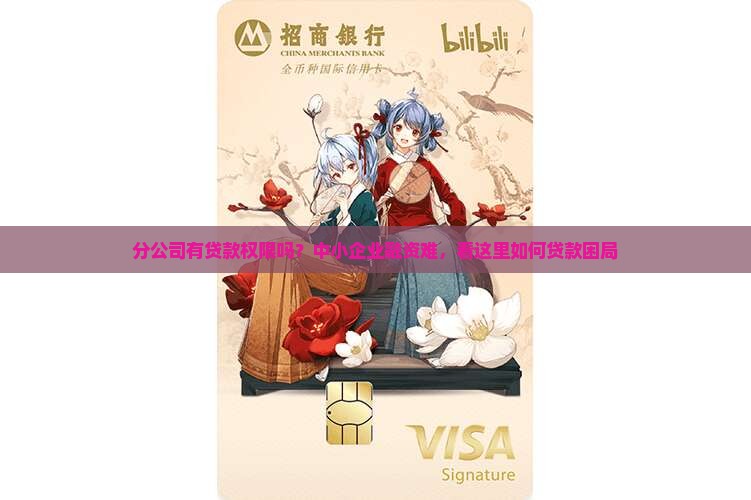 分公司有贷款权限吗？中小企业融资难，看这里如何贷款困局