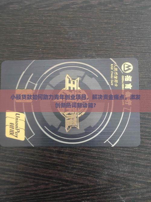 小额贷款如何助力青年创业项目，解决资金痛点，激发创新热词新动能？