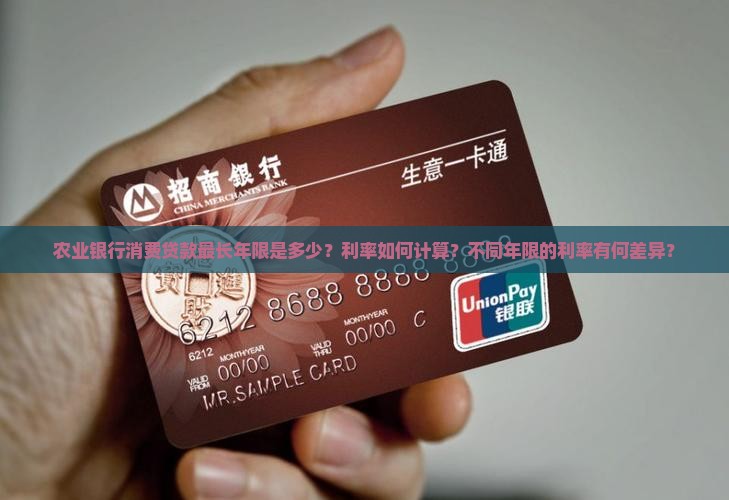 农业银行消费贷款最长年限是多少？利率如何计算？不同年限的利率有何差异？