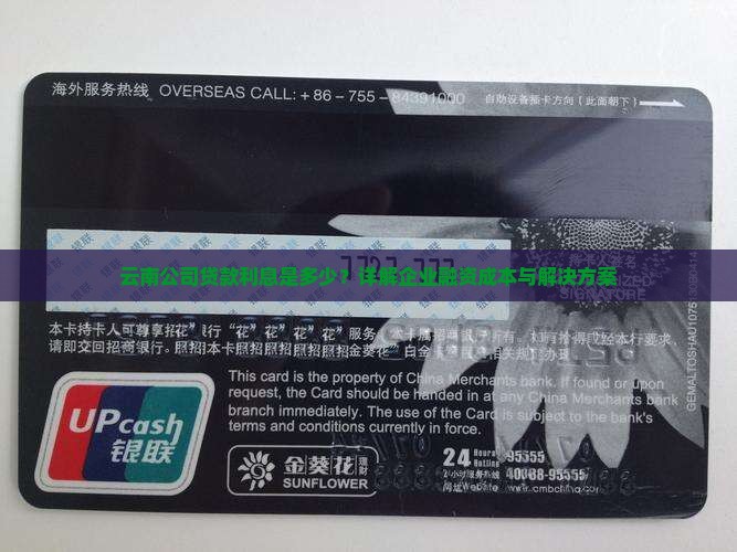 云南公司贷款利息是多少？详解企业融资成本与解决方案