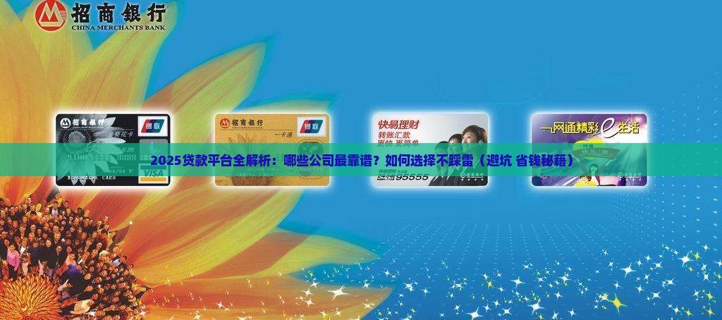 3贷款平台有哪些公司
