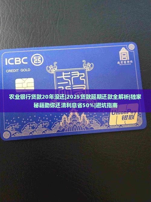 农业银行贷款20年没还