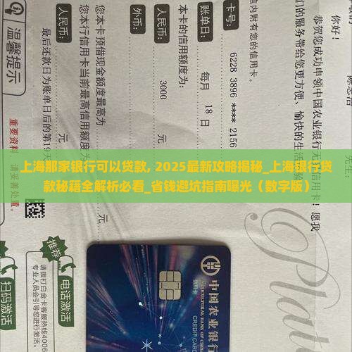 上海那家银行可以贷款