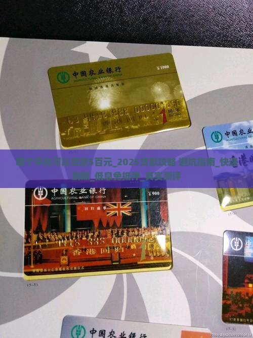 哪个平台可以贷款5百元