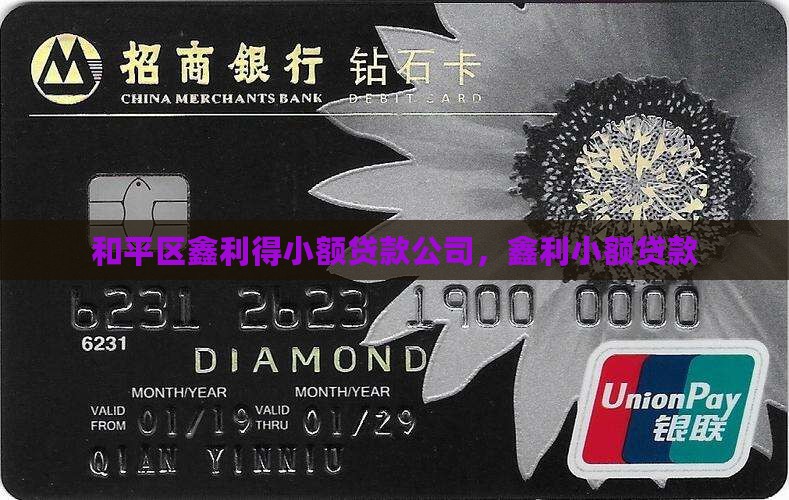 和平区鑫利得小额贷款