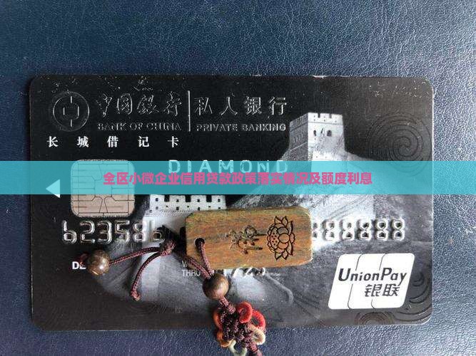 全区小微企业信用贷款