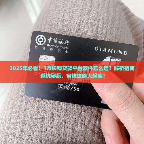 1万块钱贷款平台软件