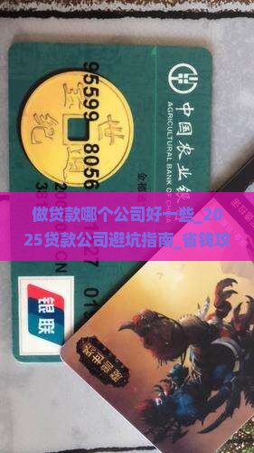 做贷款哪个公司好一些