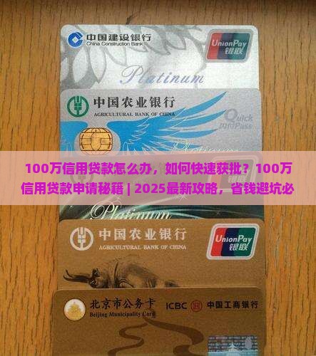 100万信用贷款怎么办