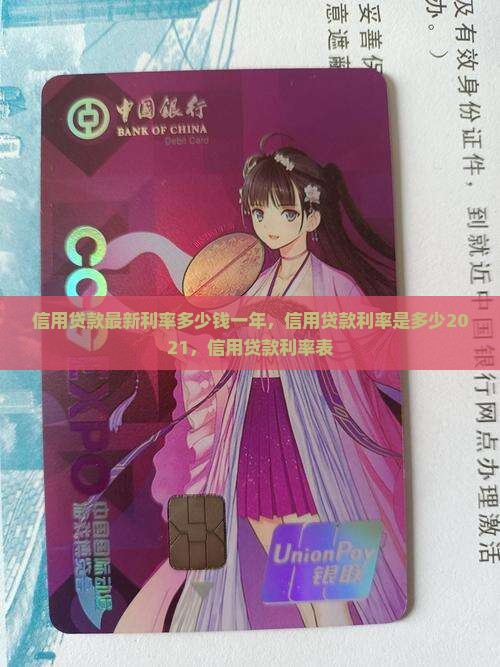 信用贷款最新利率多少钱