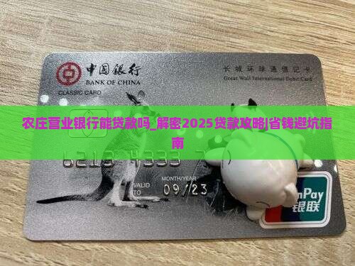农庄营业银行能贷款吗