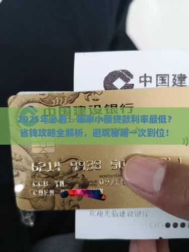 哪家小额贷款利率最低