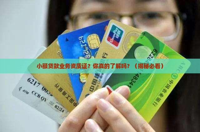 小额贷款业务资质证