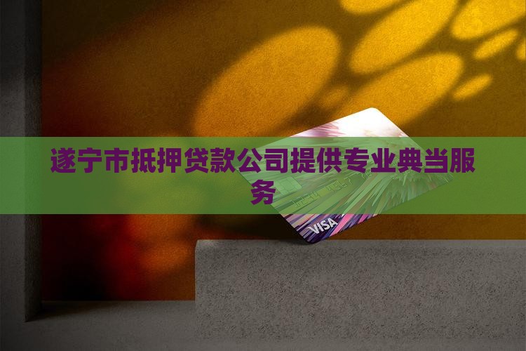 遂宁住房抵押贷款公司