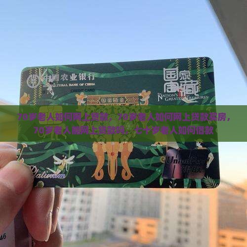 70岁老人如何网上贷款